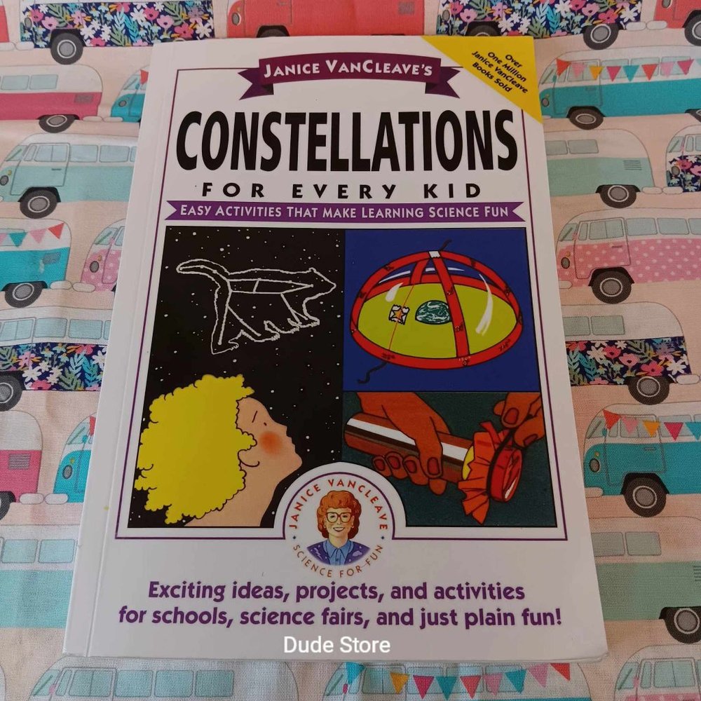 Janice VanCleave's Constellations for Every Kid Easy Activities 1997 Soft Cover